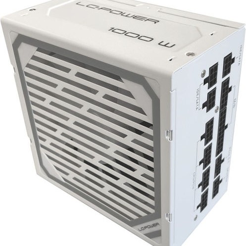 LC-Power LC1000MW rev. 3.1 1000W Λευκό Τροφοδοτικό Υπολογιστή Full Modular 80 Plus Gold