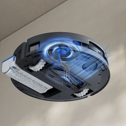 Ecovacs Deebot T80 Omini Σκούπα Ρομπότ για Σκούπισμα & Σφουγγάρισμα με Χαρτογράφηση και Wi-Fi Μαύρη