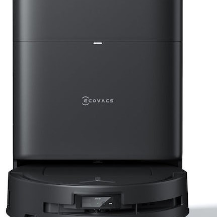 Ecovacs Deebot T80 Omini Σκούπα Ρομπότ για Σκούπισμα & Σφουγγάρισμα με Χαρτογράφηση και Wi-Fi Μαύρη