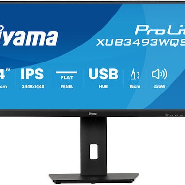 Iiyama XUB3493WQSU-B6 IPS Monitor 34