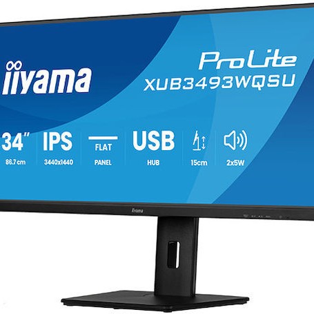 Iiyama XUB3493WQSU-B6 IPS Monitor 34