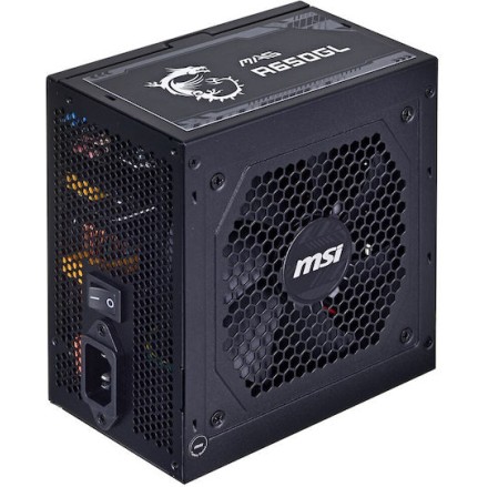 MSI MAG A650GL 650W Μαύρο Τροφοδοτικό Υπολογιστή Full Modular 80 Plus Gold