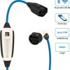 Nrgkick 16A Pure Φορητός Σταθμός Φόρτισης 11kW με Ενσωματωμένο Καλώδιο Type 2