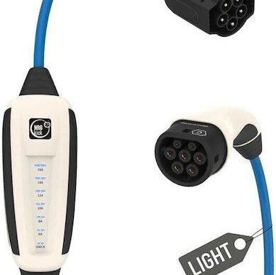 Nrgkick 16A Pure Φορητός Σταθμός Φόρτισης 11kW με Ενσωματωμένο Καλώδιο Type 2