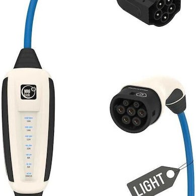 Nrgkick 16A Pure Φορητός Σταθμός Φόρτισης 11kW με Ενσωματωμένο Καλώδιο Type 2