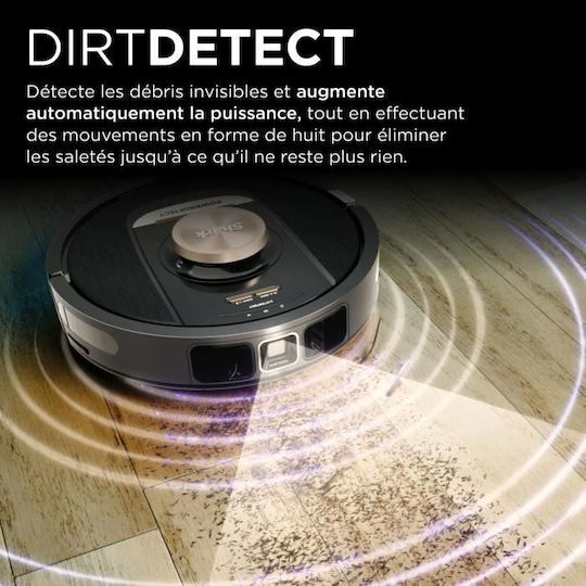 Shark Σκούπα Ρομπότ για Σκούπισμα & Σφουγγάρισμα με Wi-Fi Μαύρη