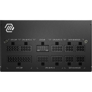 MSI MAG A750GL PCIE5 750W Μαύρο Τροφοδοτικό Υπολογιστή Full Modular 80 Plus Gold