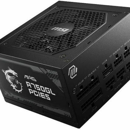 MSI MAG A750GL PCIE5 750W Μαύρο Τροφοδοτικό Υπολογιστή Full Modular 80 Plus Gold
