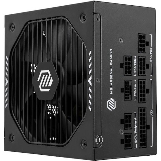 MSI MAG A750GLS 750W Μαύρο Τροφοδοτικό Υπολογιστή Full Modular 80 Plus Gold