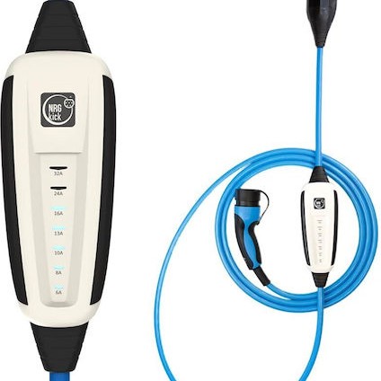 Dinitech Φορητός Σταθμός Φόρτισης 22kW με Ενσωματωμένο Καλώδιο Type 2 (345970)