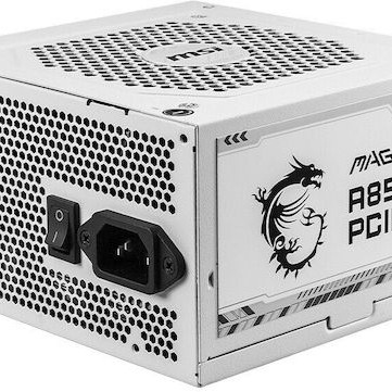 MSI MAG A850GL PCIE5 850W Λευκό Τροφοδοτικό Υπολογιστή Full Modular 80 Plus Gold