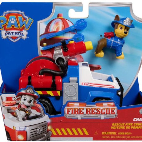 Paw Patrol Παιχνίδι Μινιατούρα Chase για 3+ Ετών 18εκ.