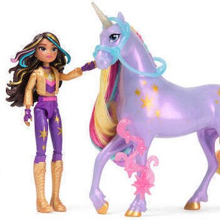 Spinmaster Unicorn Academy Sophia Εγώ Χάρις Αληθινή Χαίτη Ουρά Καθώς Βούρτσα