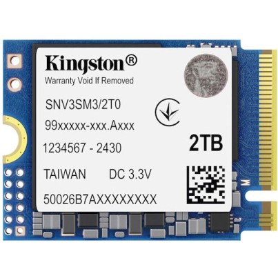 Kingston NV3 SSD 2TB M.2 NVMe PCI Express 4.0