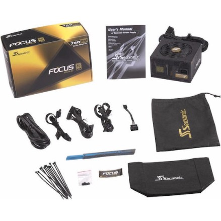 Seasonic G12 GM-750 750W Μαύρο Τροφοδοτικό Υπολογιστή Semi Modular 80 Plus Gold