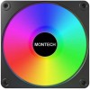 Montech GF120R V2 ARGB Reverse Case Fan με Σύνδεση 3-Pin / 4-Pin PWM 3τμχ