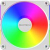 Montech GF120R V2 ARGB Reverse Case Fan με Σύνδεση 3-Pin / 4-Pin PWM 3τμχ Λευκό