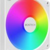 Montech GF120R V2 ARGB Reverse Case Fan με Σύνδεση 3-Pin / 4-Pin PWM 3τμχ Λευκό