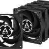 Arctic P8 PWM PST Case Fan 80mm με Σύνδεση 4-Pin / 4-Pin Molex 5τμχ