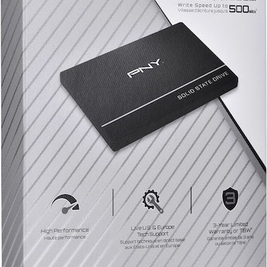 PNY CS900 SSD 500GB 2.5'' SATA III
