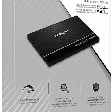 PNY CS900 SSD 4TB 2.5'' SATA III