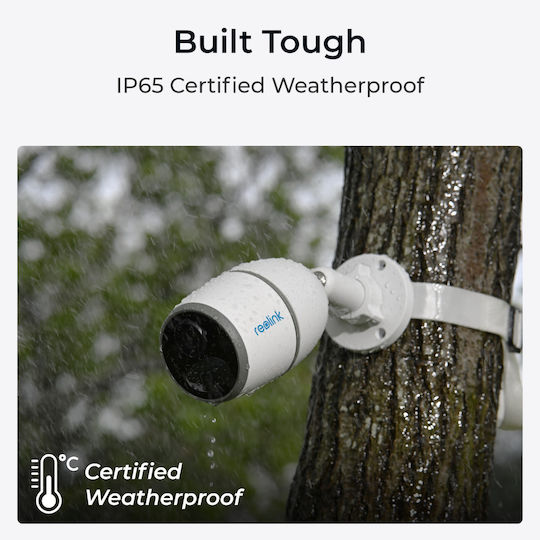 Reolink G330 IP Κάμερα Παρακολούθησης 4G Full HD+ 4MP Αδιάβροχη Μπαταρίας με Αμφίδρομη Επικοινωνία