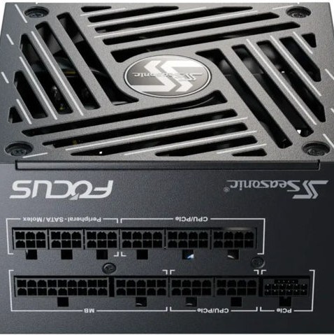 Seasonic Focus GX ATX3.1 2024 850W Μαύρο Τροφοδοτικό Υπολογιστή Full Modular 80 Plus Gold