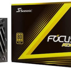 Seasonic Focus GX ATX3.1 2024 850W Μαύρο Τροφοδοτικό Υπολογιστή Full Modular 80 Plus Gold