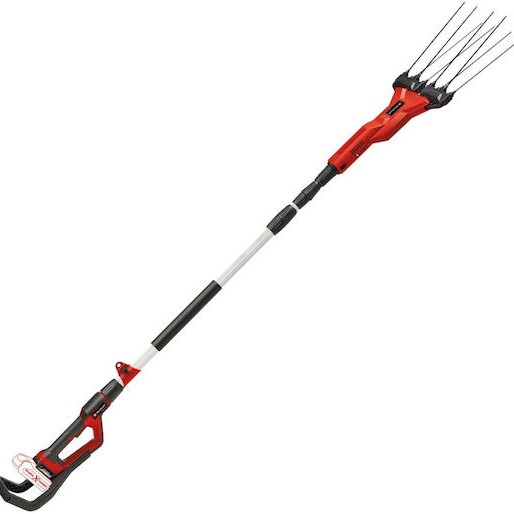 Einhell GE-FS 18/53 Li-Solo Ελαιοραβδιστικό Μπαταρίας 18V Τύπου Χτένα με Τηλεσκοπικό Κοντάρι έως 3.1m και Βάρος 4.35kg