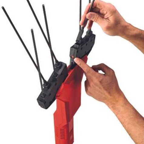 Einhell GE-FS 18/53 Li-Solo Ελαιοραβδιστικό Μπαταρίας 18V Τύπου Χτένα με Τηλεσκοπικό Κοντάρι έως 3.1m και Βάρος 4.35kg