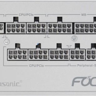 Seasonic Focus GX ATX3.1 2024 850W Λευκό Τροφοδοτικό Υπολογιστή Full Modular 80 Plus Gold