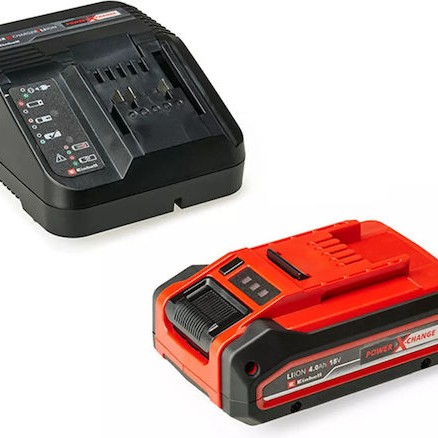 Einhell Σετ Μπαταρίας Χωρητικότητας 4Ah 18V με Φορτιστή