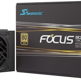 Seasonic Focus SGX 750 750W Μαύρο Τροφοδοτικό Υπολογιστή Full Modular 80 Plus Gold