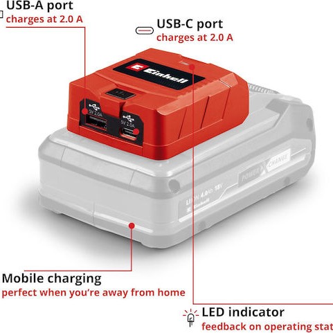 Einhell 4514148 Αντάπτορας Ηλεκτρικών Εργαλείων