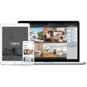 Reolink W320 IP Κάμερα Παρακολούθησης Wi-Fi Full HD+ 5MP Αδιάβροχη με Μικρόφωνο και Φακό 4mm