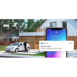 Reolink W320 IP Κάμερα Παρακολούθησης Wi-Fi Full HD+ 5MP Αδιάβροχη με Μικρόφωνο και Φακό 4mm