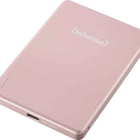 Intenso Mw MagSafe Power Bank 5000mAh με Θύρα USB-C Power Delivery Ροζ