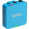 Rode Wireless GO Gen3 Ασύρματο Πυκνωτικό Μικρόφωνο Πέτου, Clip On Δημοσιογραφικό σε Μπλε Χρώμα