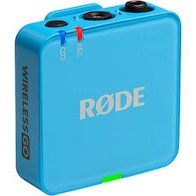 Rode Wireless GO Gen3 Ασύρματο Πυκνωτικό Μικρόφωνο Πέτου, Clip On Δημοσιογραφικό σε Μπλε Χρώμα