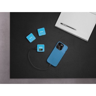 Rode Wireless GO Gen3 Ασύρματο Πυκνωτικό Μικρόφωνο Πέτου, Clip On Δημοσιογραφικό σε Μπλε Χρώμα