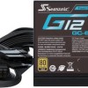 Seasonic G12 GC 650W Μαύρο Τροφοδοτικό Υπολογιστή Full Wired 80 Plus Gold