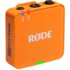 Rode Wireless GO Gen3 Ασύρματο Πυκνωτικό Μικρόφωνο Πέτου, Clip On Δημοσιογραφικό σε Πορτοκαλί Χρώμα