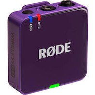 Rode Wireless GO Gen3 Ασύρματο Πυκνωτικό Μικρόφωνο Πέτου, Clip On Δημοσιογραφικό σε Μωβ Χρώμα