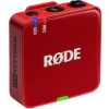 Rode Wireless GO Gen3 Ασύρματο Πυκνωτικό Μικρόφωνο Πέτου, Clip On Δημοσιογραφικό σε Κόκκινο Χρώμα