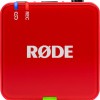 Rode Wireless GO Gen3 Ασύρματο Πυκνωτικό Μικρόφωνο Πέτου, Clip On Δημοσιογραφικό σε Κόκκινο Χρώμα