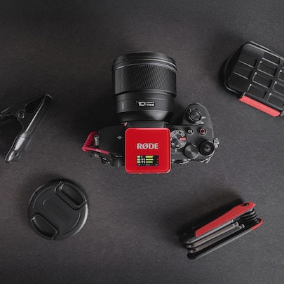 Rode Wireless GO Gen3 Ασύρματο Πυκνωτικό Μικρόφωνο Πέτου, Clip On Δημοσιογραφικό σε Κόκκινο Χρώμα