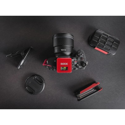 Rode Wireless GO Gen3 Ασύρματο Πυκνωτικό Μικρόφωνο Πέτου, Clip On Δημοσιογραφικό σε Κόκκινο Χρώμα