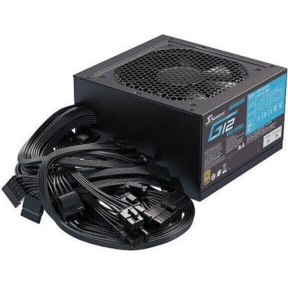 Seasonic G12 GC 750W Μαύρο Τροφοδοτικό Υπολογιστή Full Wired 80 Plus Gold