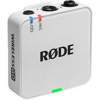 Rode Wireless GO Gen3 Ασύρματο Πυκνωτικό Μικρόφωνο Πέτου, Clip On Δημοσιογραφικό σε Λευκό Χρώμα