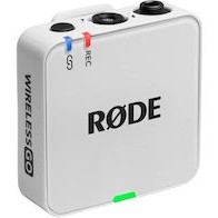 Rode Wireless GO Gen3 Ασύρματο Πυκνωτικό Μικρόφωνο Πέτου, Clip On Δημοσιογραφικό σε Λευκό Χρώμα